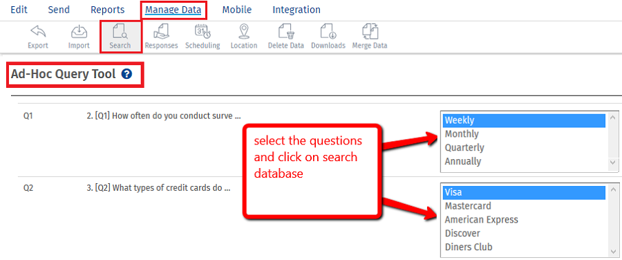 Survey Software Help Image
